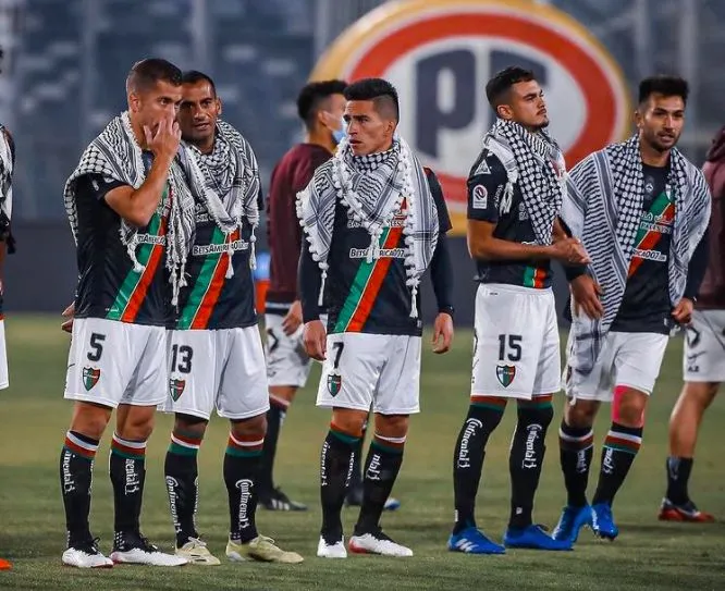 Palestino, le soutien chilien