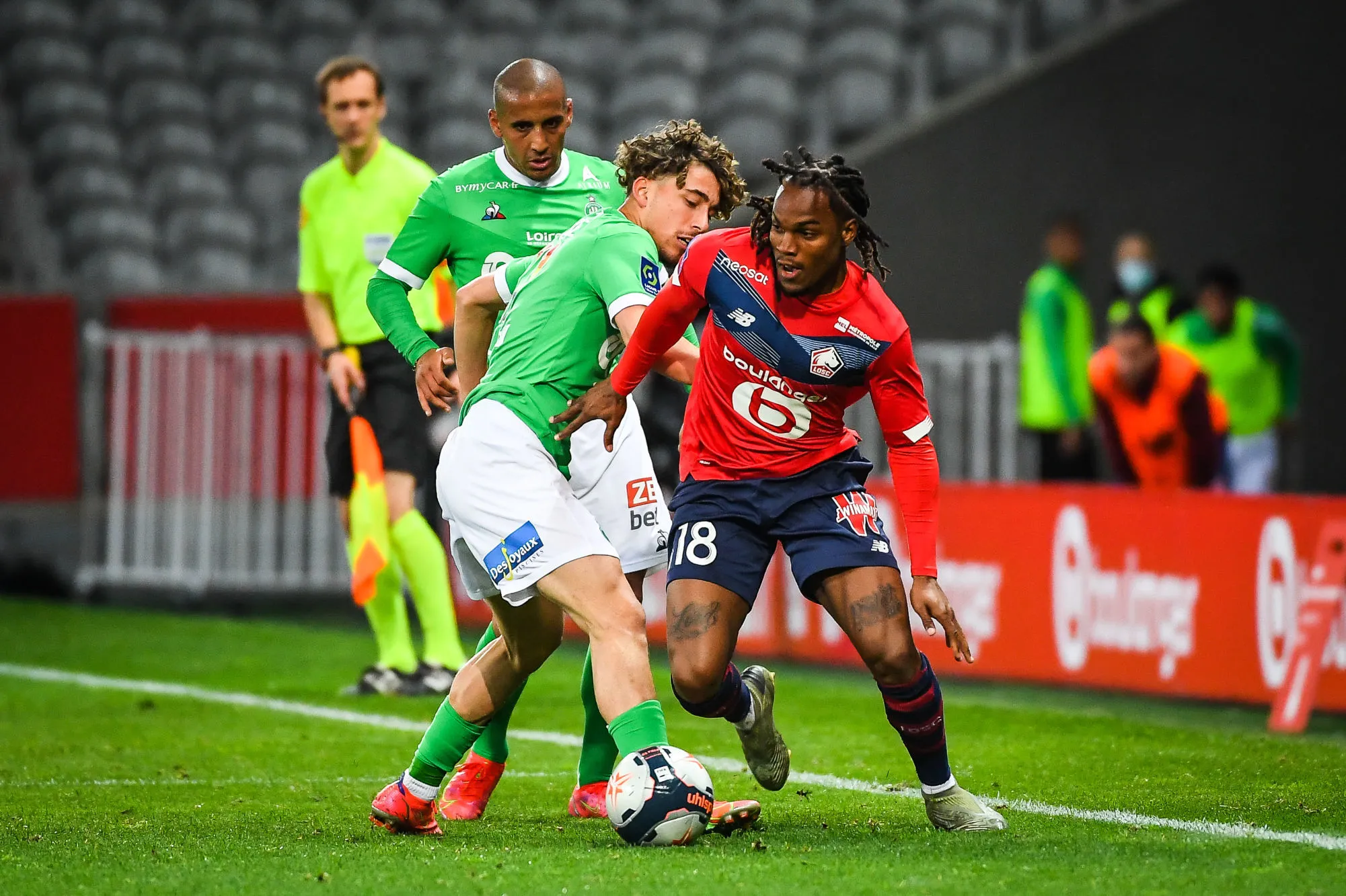 Lille utilise son joker contre Saint-Étienne