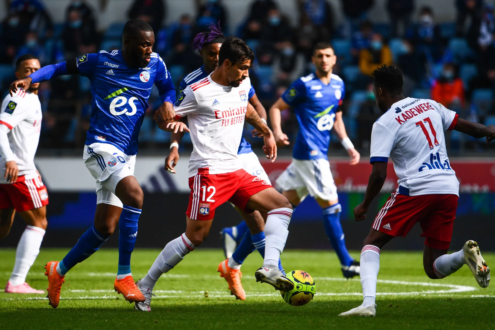 L&rsquo;OL contient Strasbourg