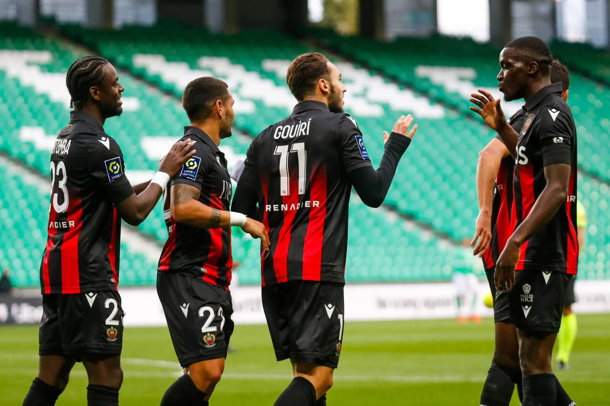 Saint-Étienne s&rsquo;offre aisément à Nice à domicile, en Ligue 1