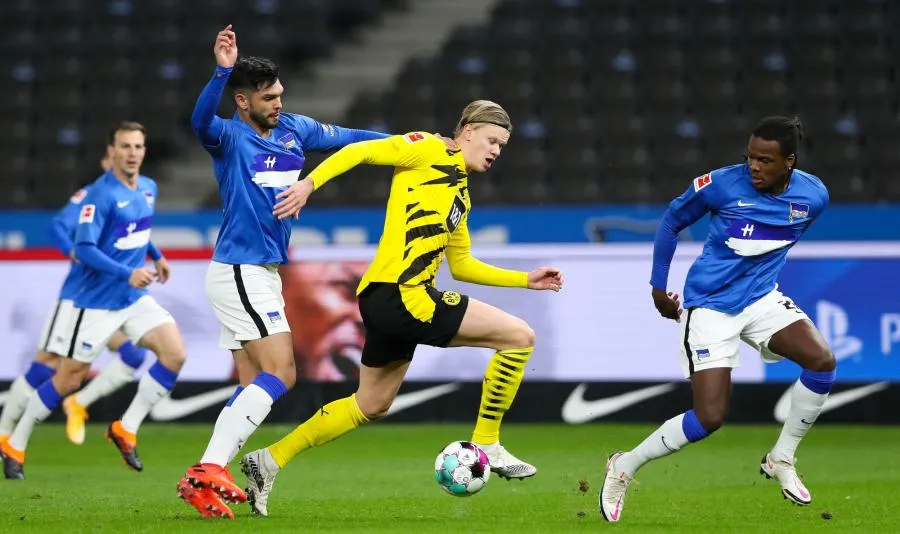 Soir de fête et de record pour le Dortmund de Haaland et Moukoko