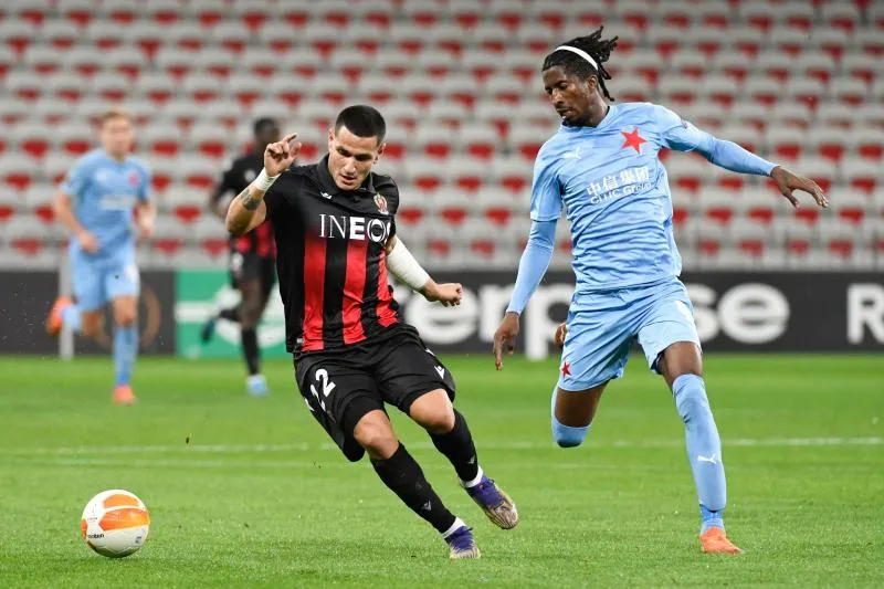 Le Slavia douche l&rsquo;OGC Nice, quasi éliminé