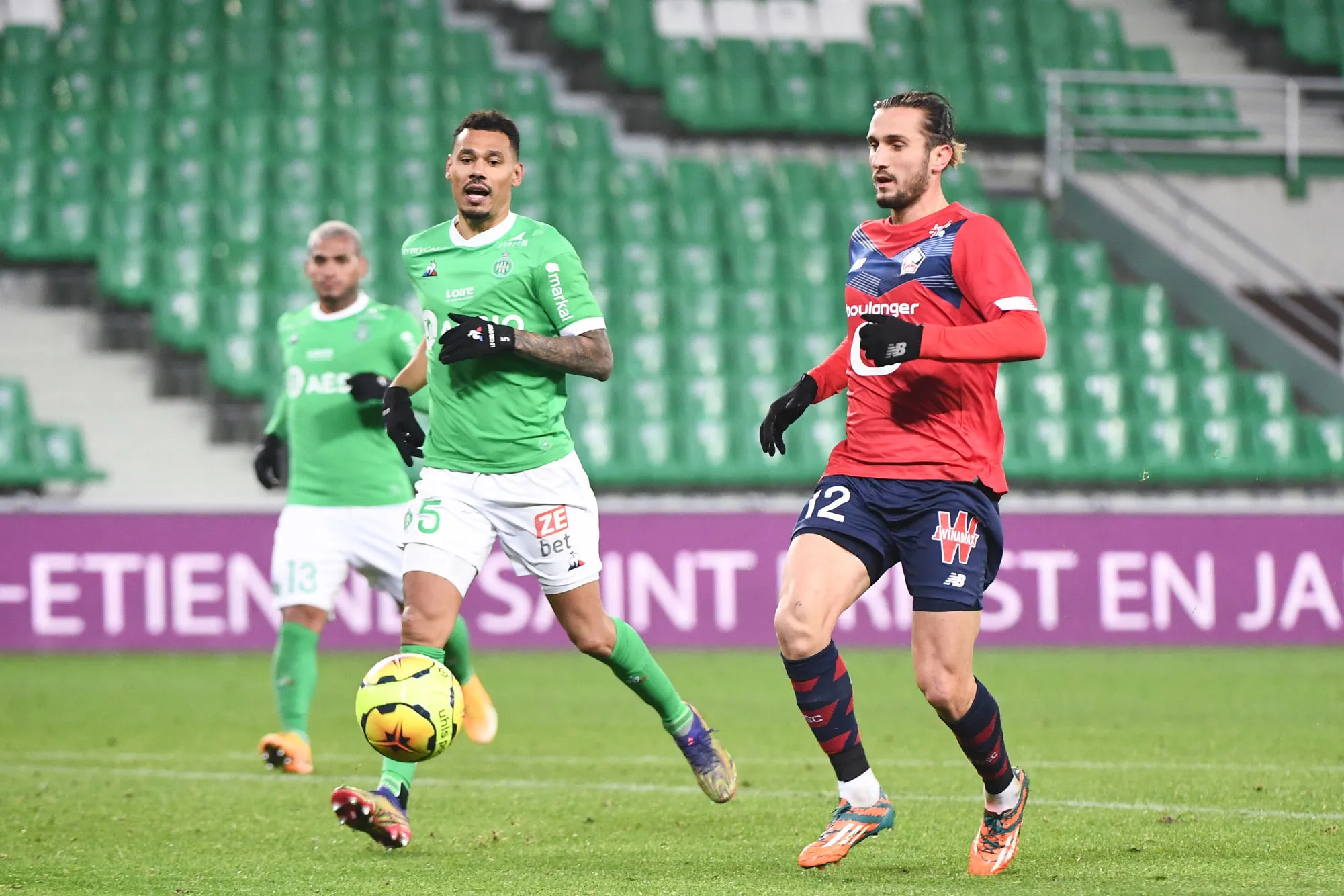 Les notes de Saint-Étienne-Lille