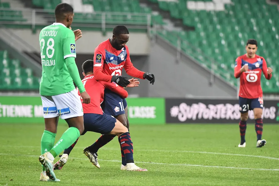 À Saint-Étienne, le LOSC sauve l&rsquo;essentiel