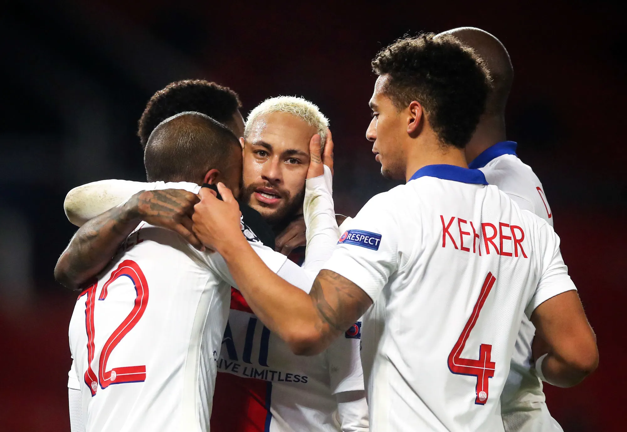 Les notes du Paris Saint-Germain contre Manchester United