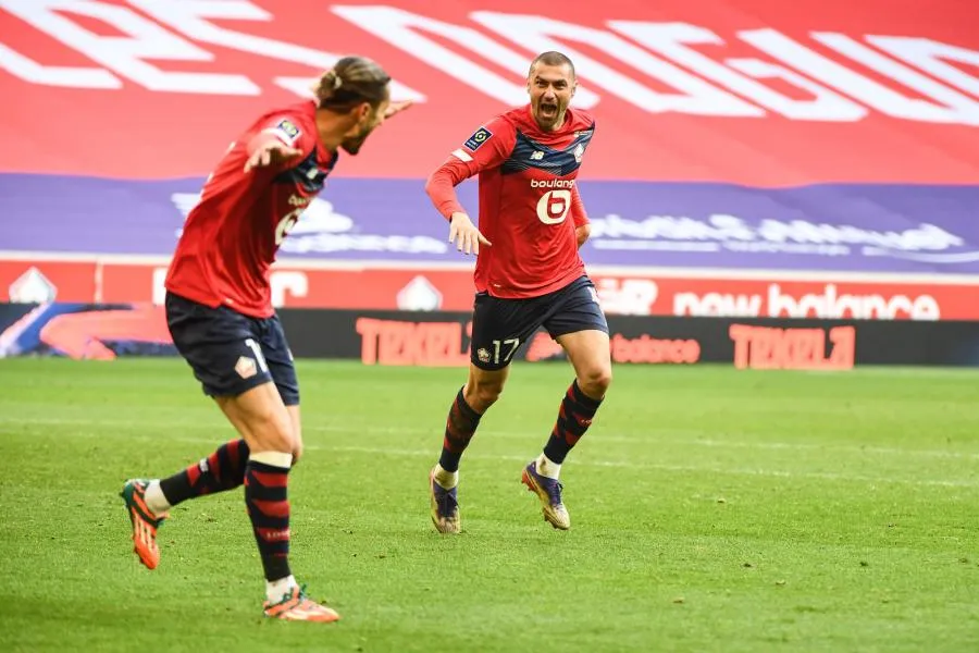 Lille fouette Monaco et prend la deuxième place