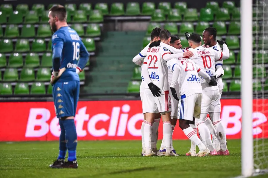 L&rsquo;Olympique lyonnais parade à Metz