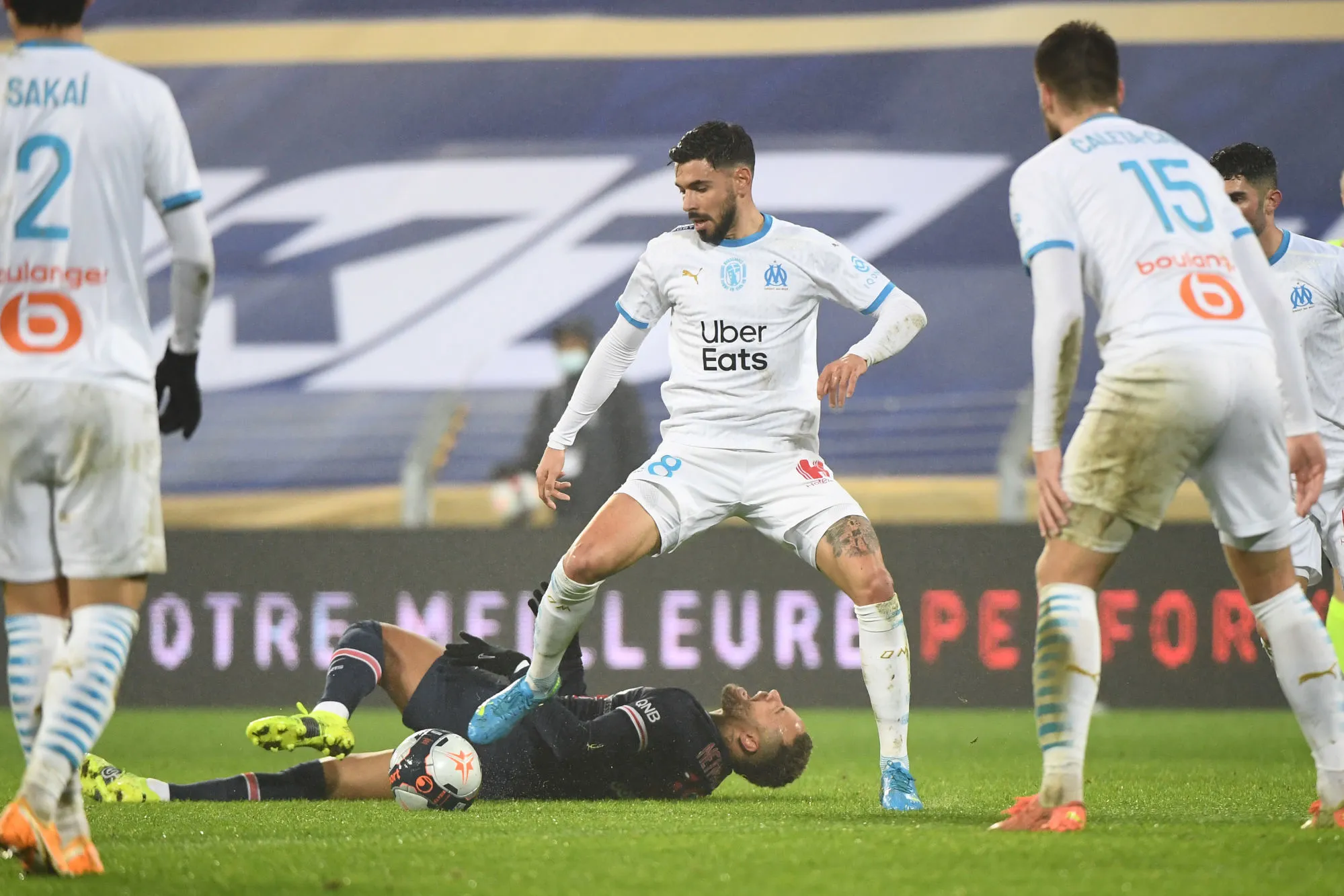 Les notes de l&rsquo;OM contre le PSG