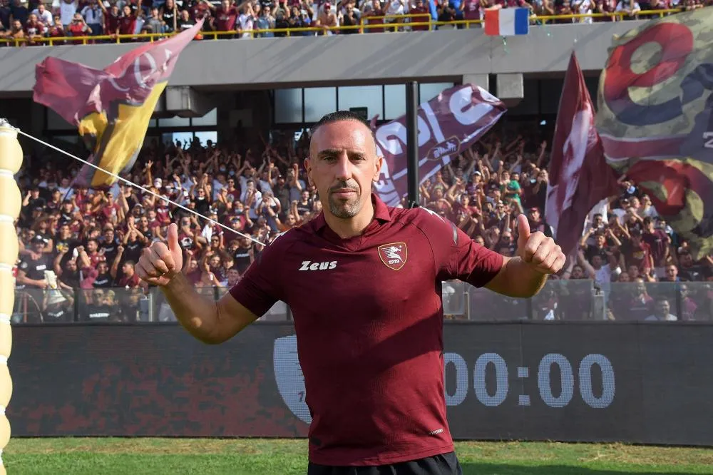 À Salerne, Franck Ribéry est en bonne Campanie