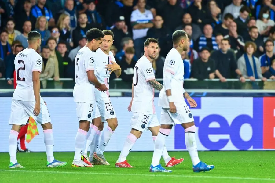 Les notes du PSG face au Club Bruges