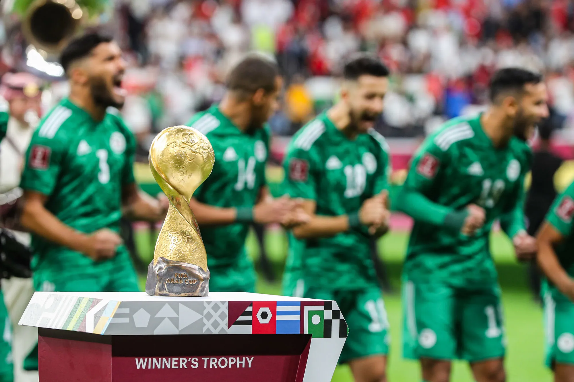 L&rsquo;Algérie bat la Tunisie et remporte la coupe arabe !