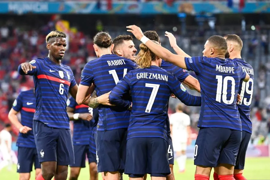 Les Bleus en patron contre l&rsquo;Allemagne