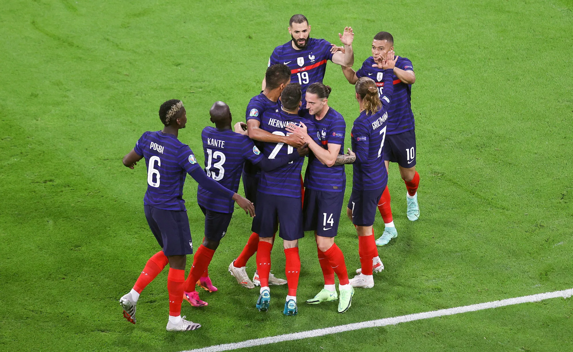 Les notes des Bleus contre l&rsquo;Allemagne