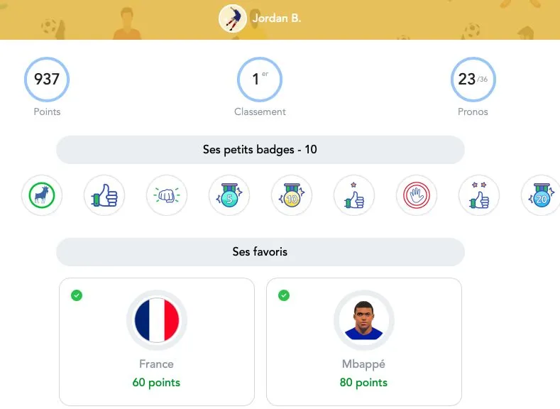 Interview premier Mon Petit Prono euro 2020