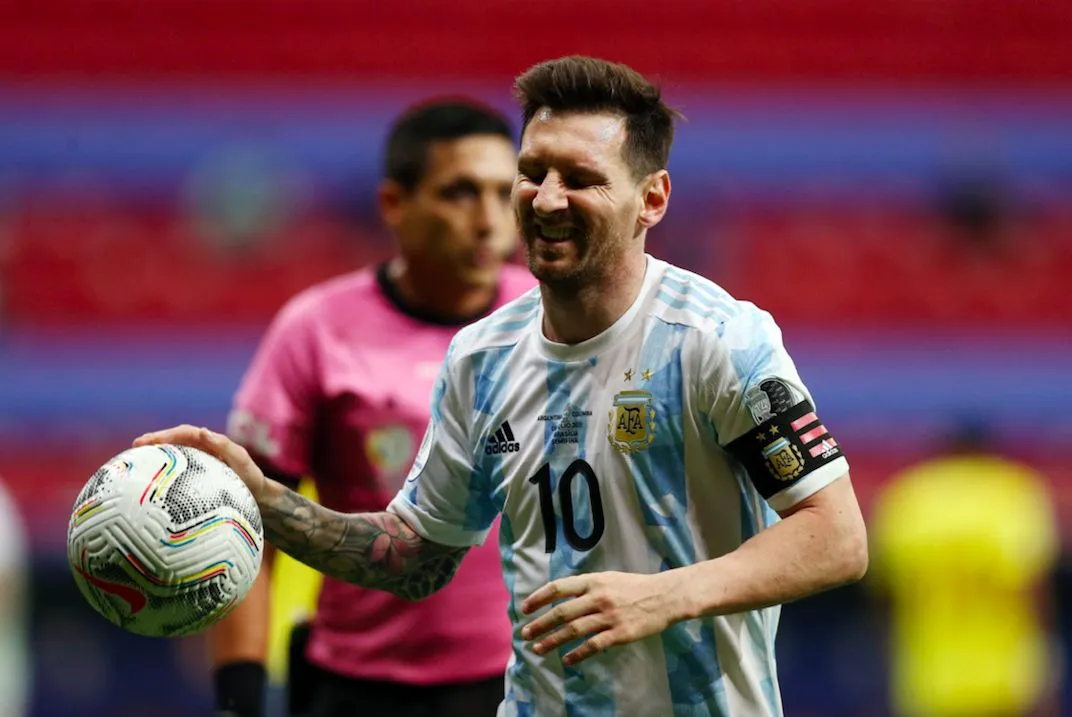 Messi, la bosse de fin