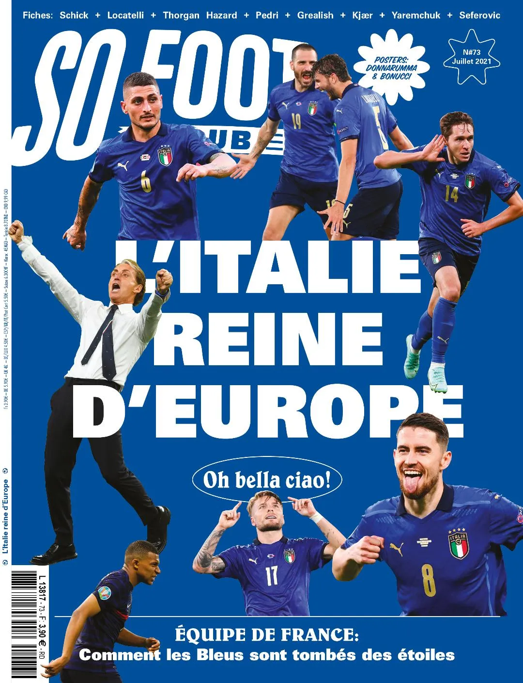 Au sommaire du nouveau SO FOOT CLUB spécial Euro