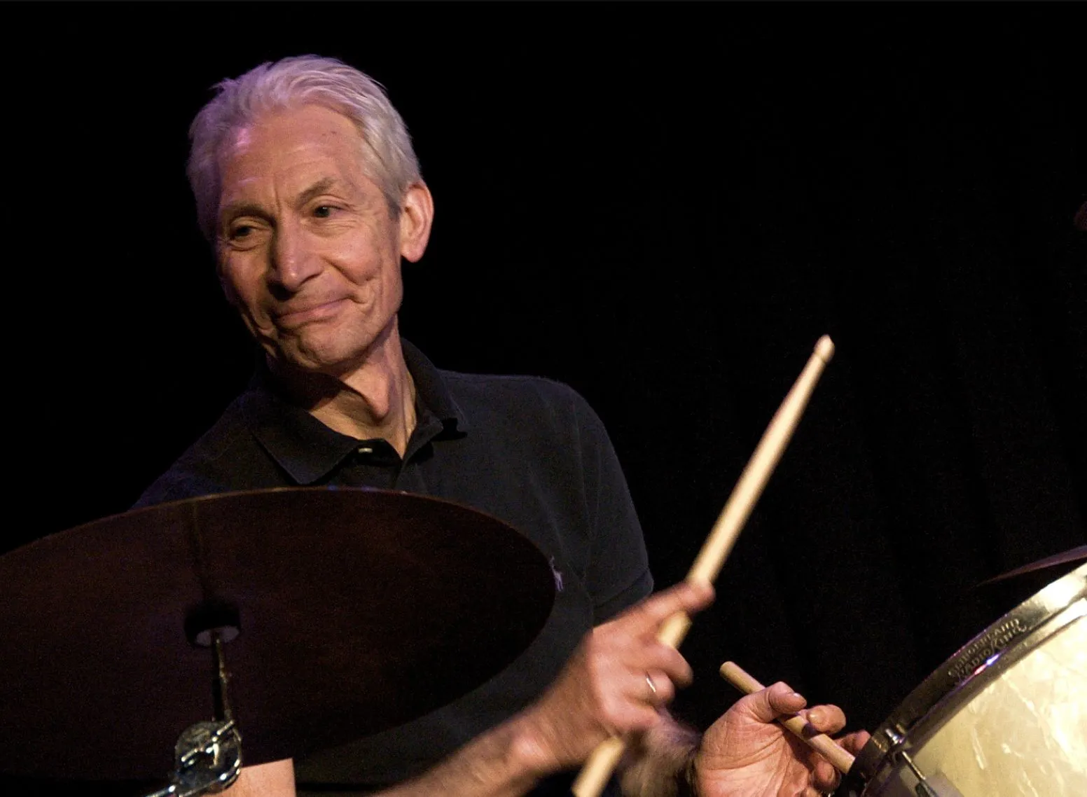 Charlie Watts, comme un air de Gordon Banks…