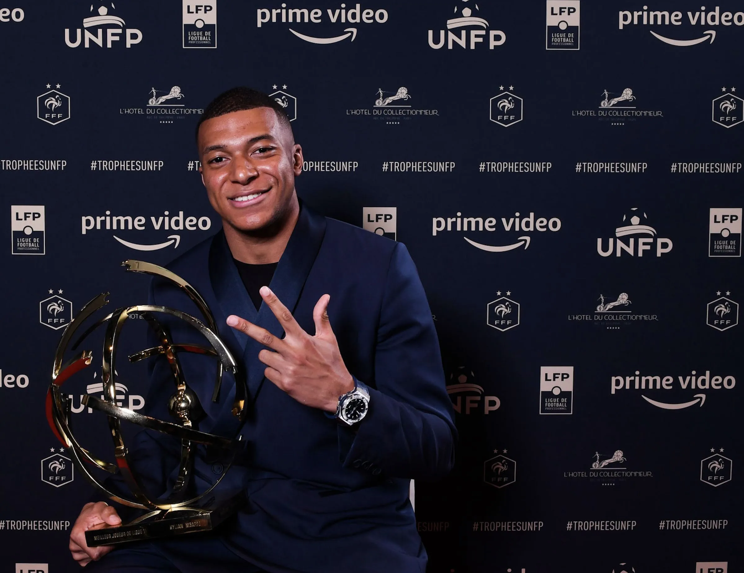 Comment Kylian Mbappé a écrasé la cérémonie des trophées UNFP