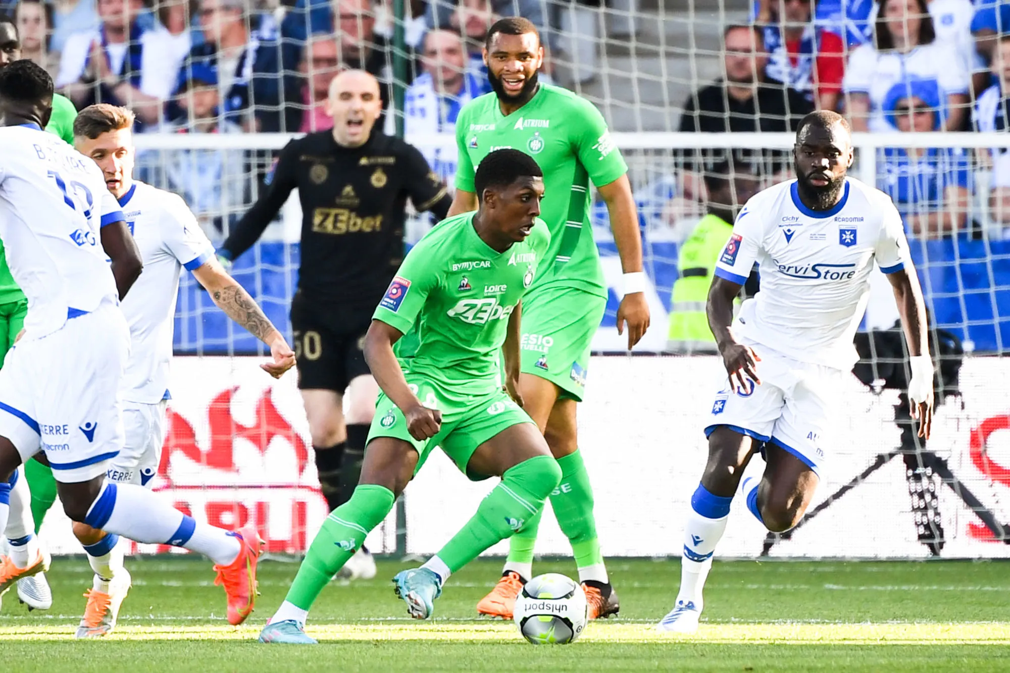 En direct : Auxerre &#8211; Saint-Étienne