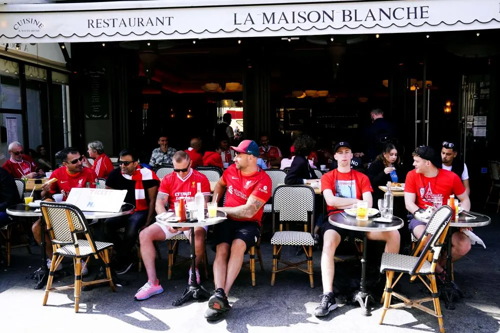 On était avec les fans de Liverpool dans Paris