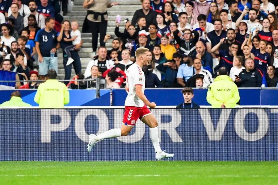 France-Danemark : Andreas Cornelius, des Girondins à la lumière