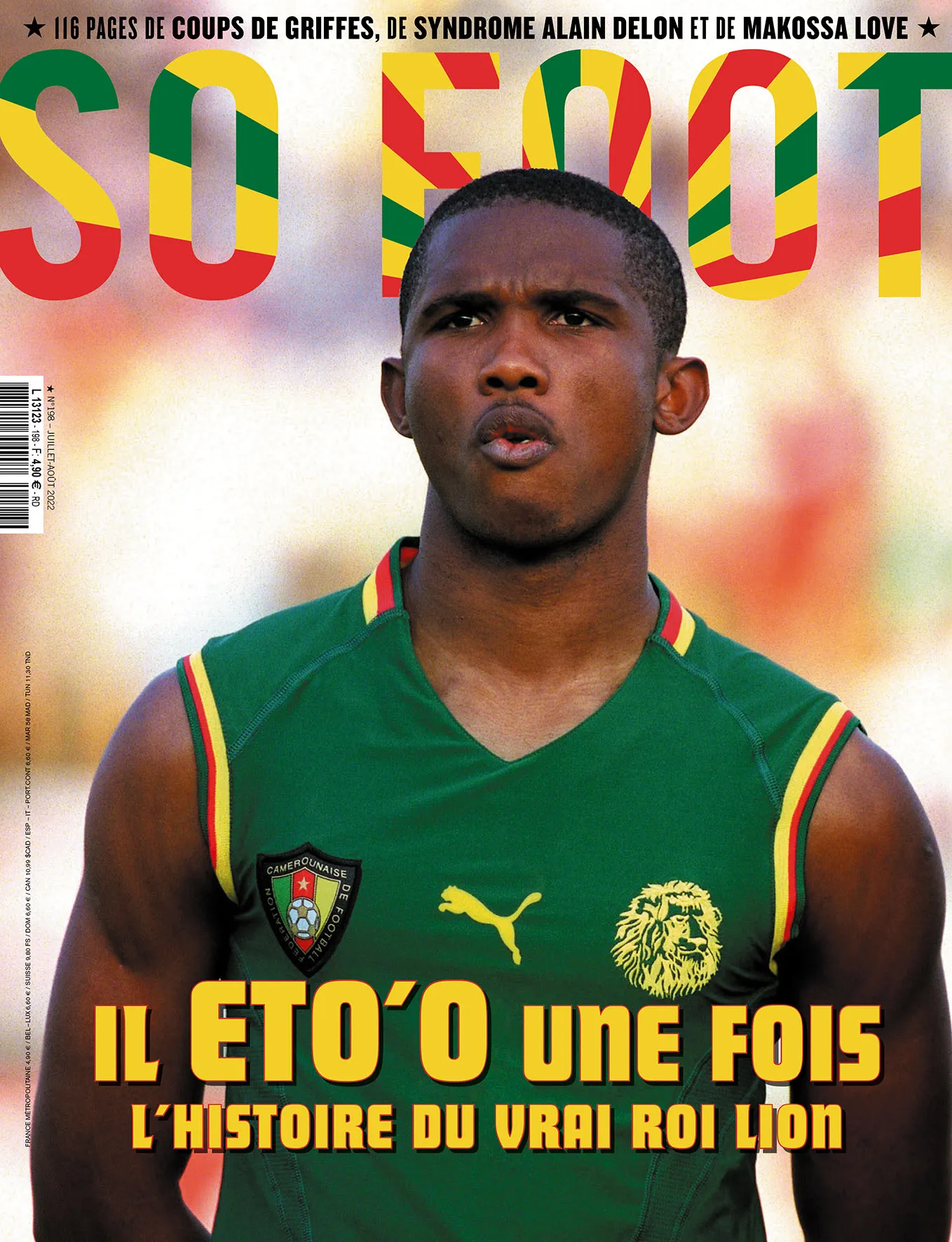 Découvrez le sommaire du So Foot 100% Eto&rsquo;o