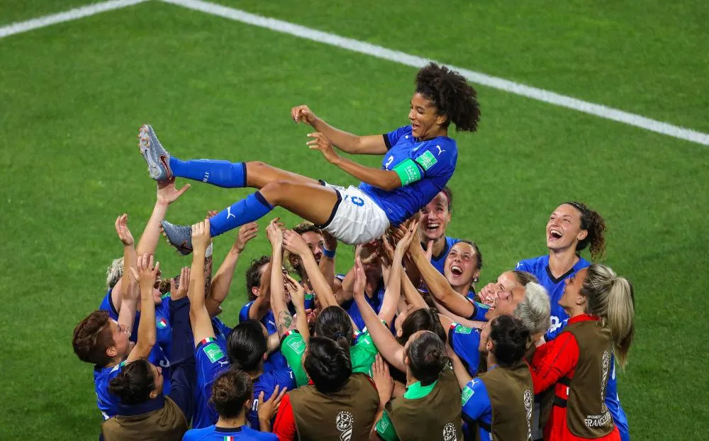 Sara Gama, capitaine et porte-voix du foot féminin italien