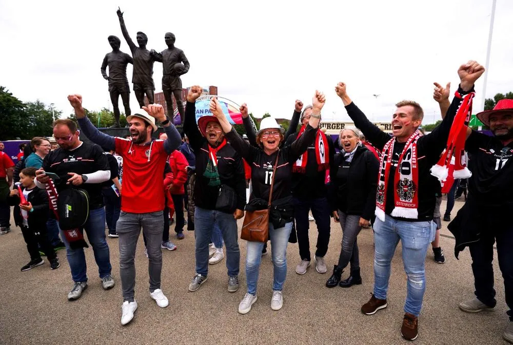 On était à Manchester pour le match d&rsquo;ouverture de l&rsquo;Euro féminin 2022