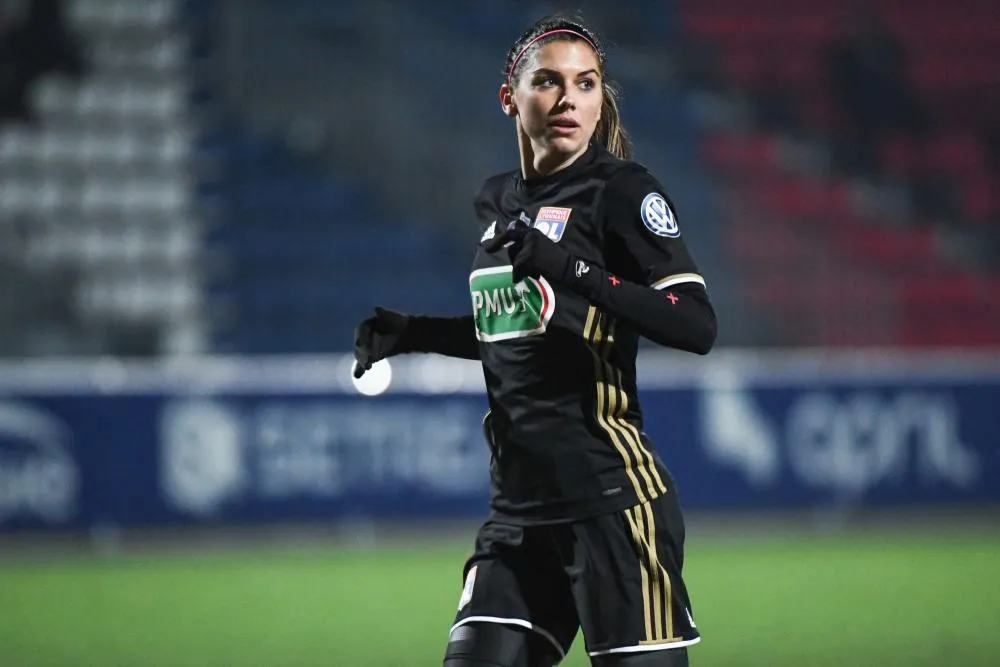 Alex Morgan à Lyon : Tweet machine