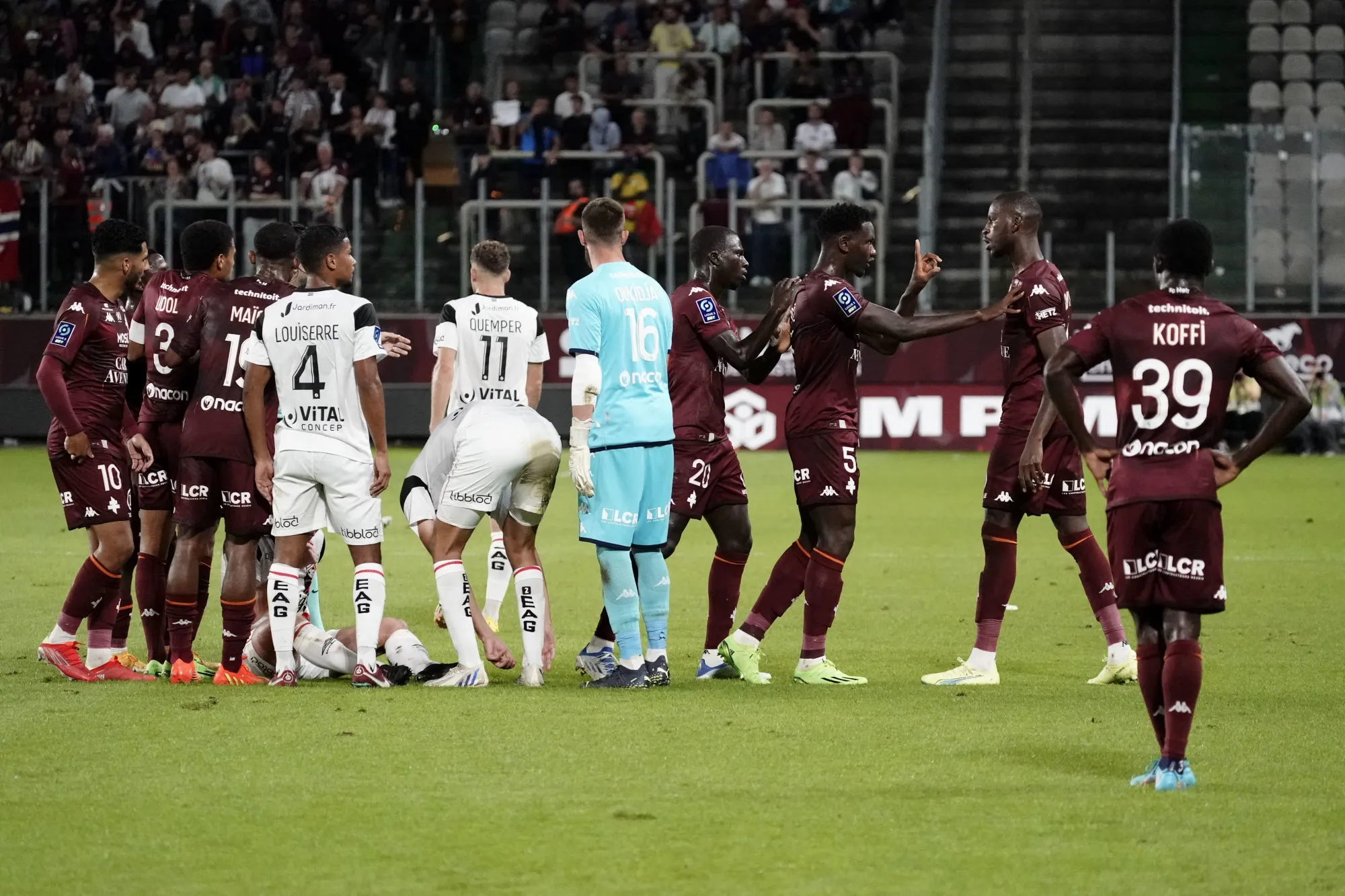 Guingamp colle un set à Metz au terme d&rsquo;un match dingue