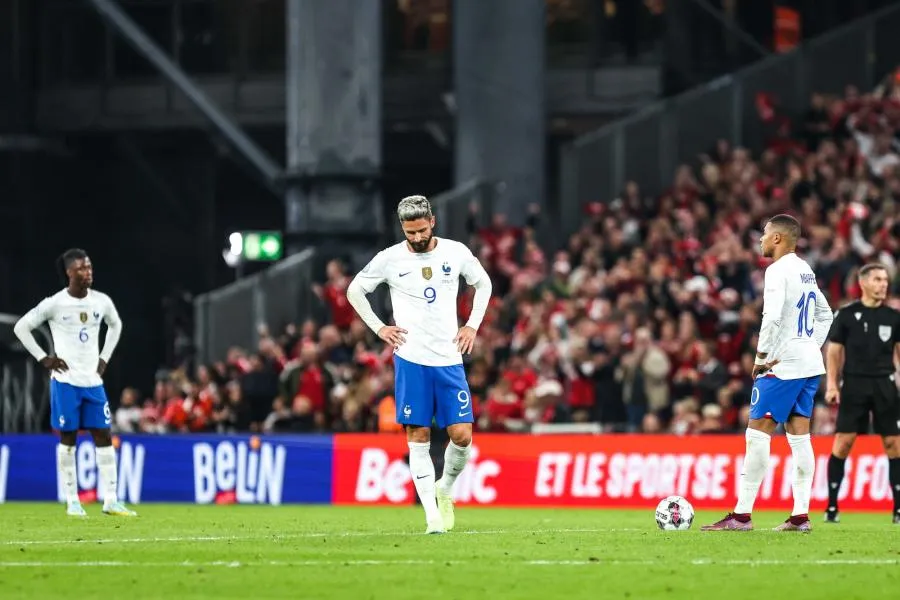 Les notes des Bleus face au Danemark