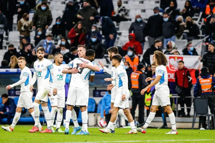 L&rsquo;OM s&rsquo;en sort aux tirs au but contre Montpellier