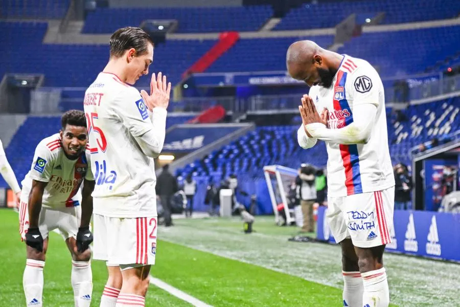 Les notes de Lyon face à Marseille