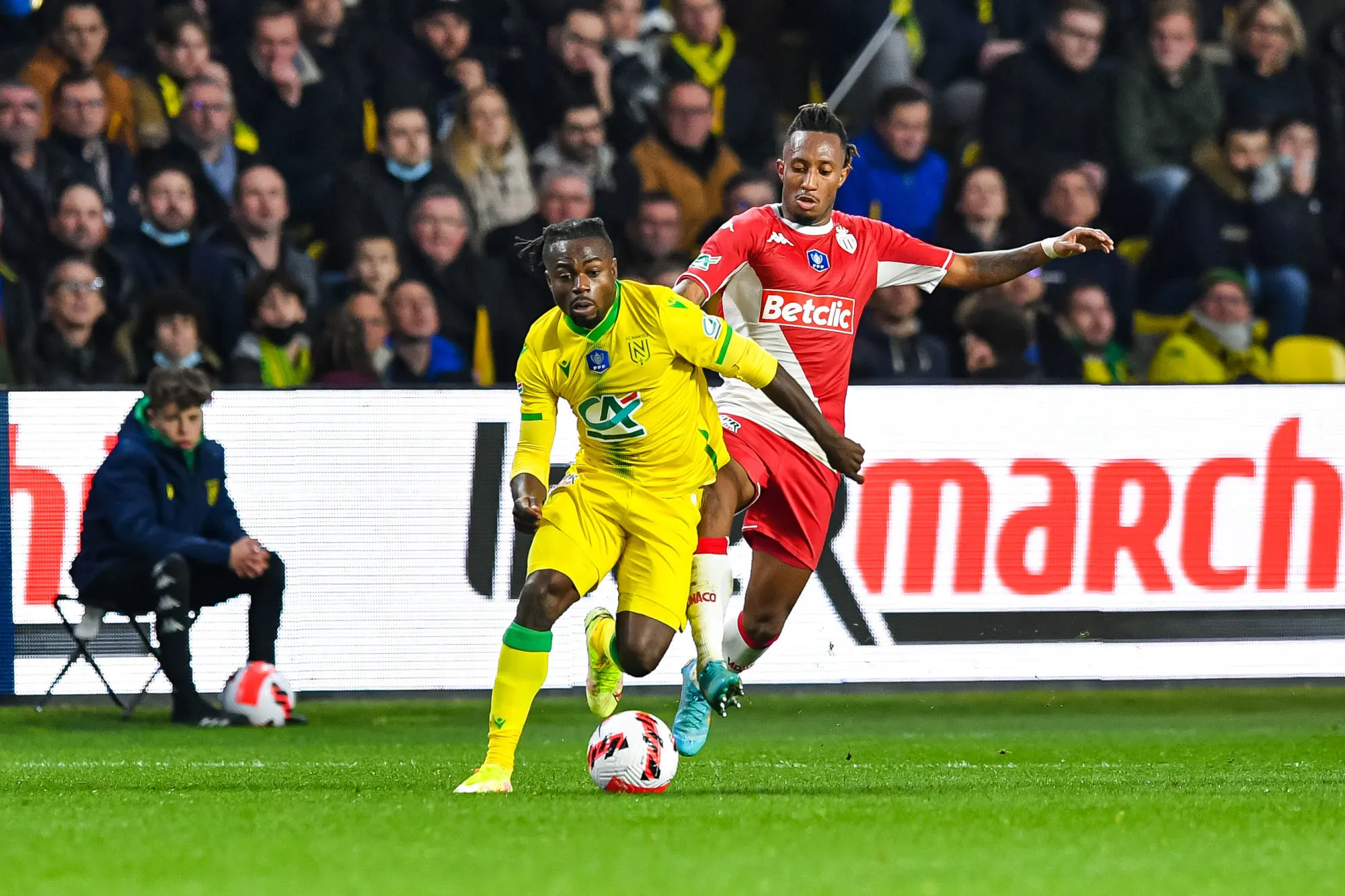 Coupe de France : Nantes passe sur Monaco et renoue avec le Stade de France