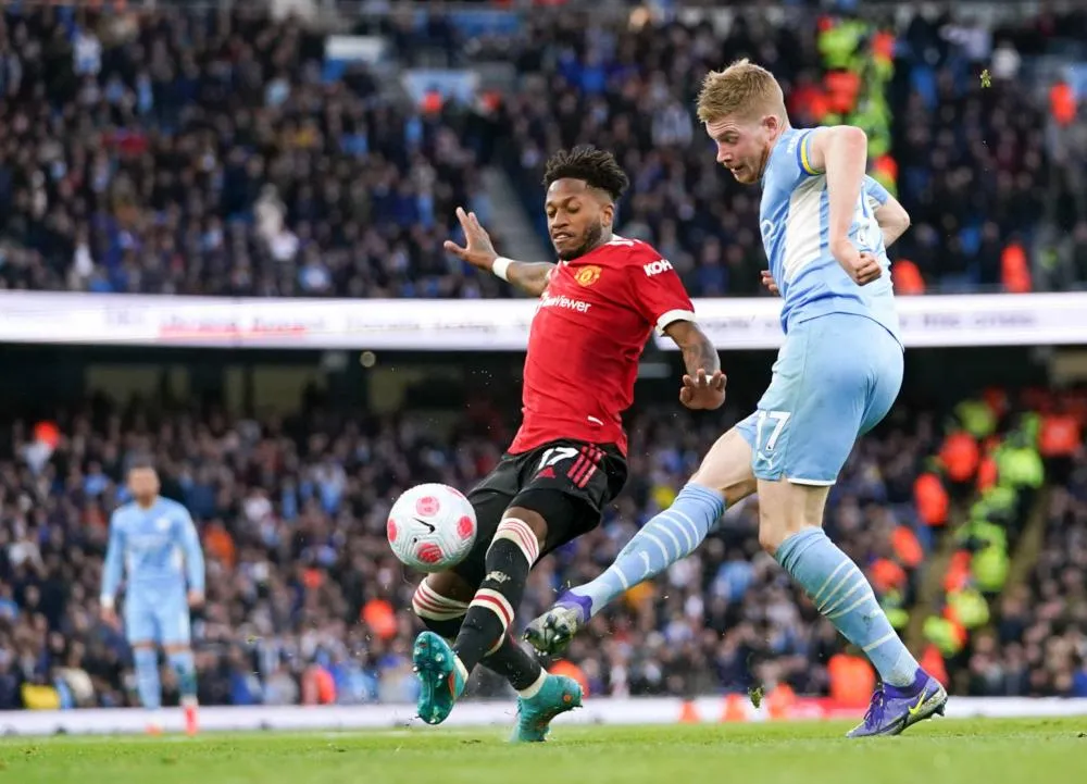 Premier League : Le Manchester City de Riyad Mahrez et Kevin De Bruyne cogne Manchester United