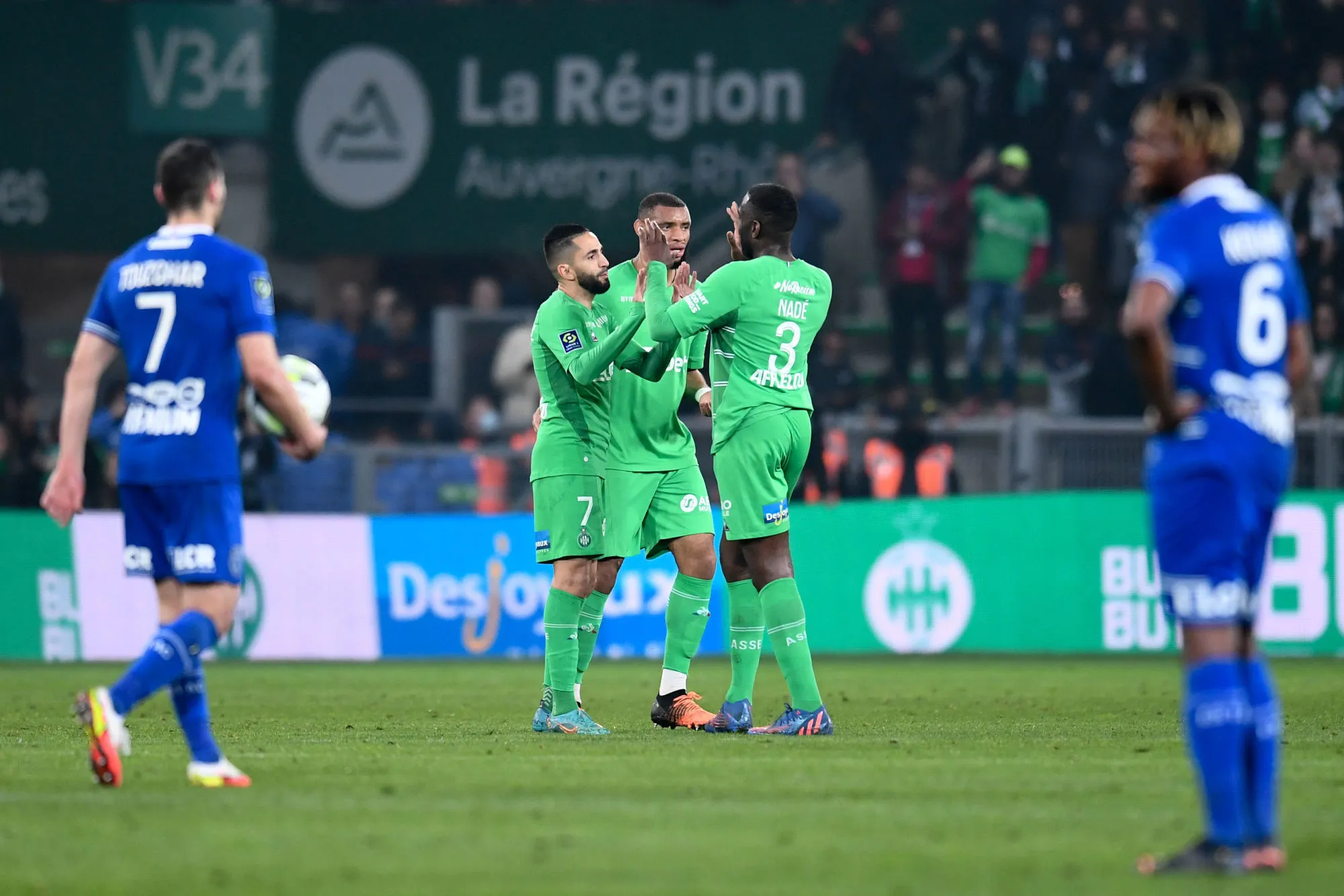 Saint-Étienne arrache un point face à Troyes