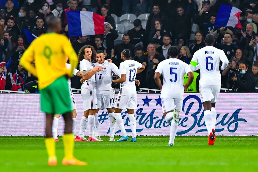 Les Bleus giflent l&rsquo;Afrique du Sud