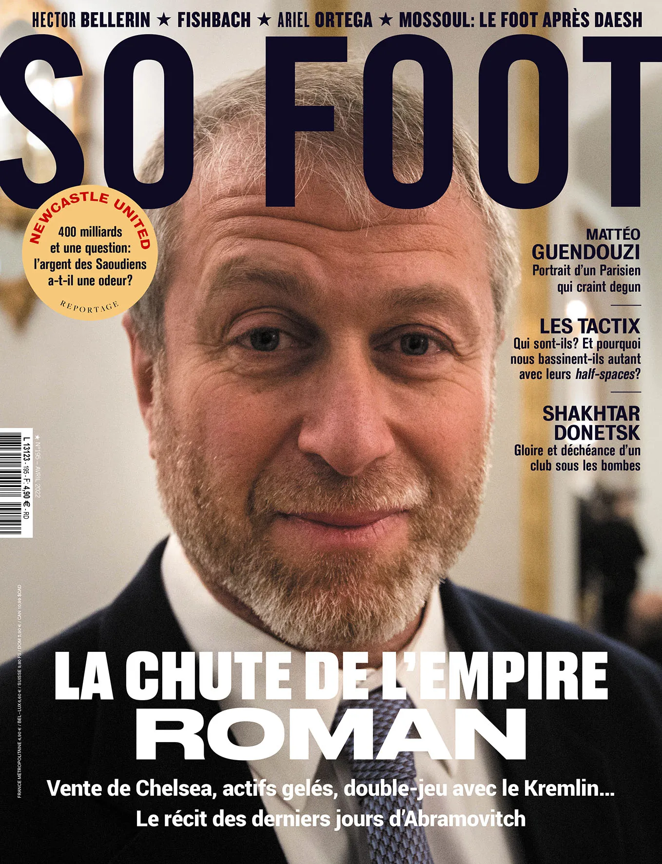 Découvrez le sommaire du nouveau numéro de SO FOOT