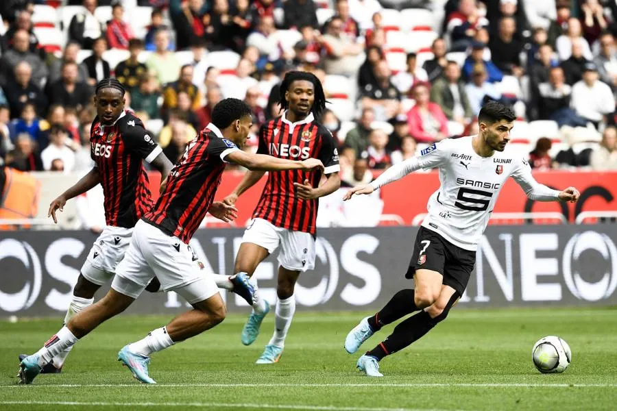 Rennes ramène un point de Nice