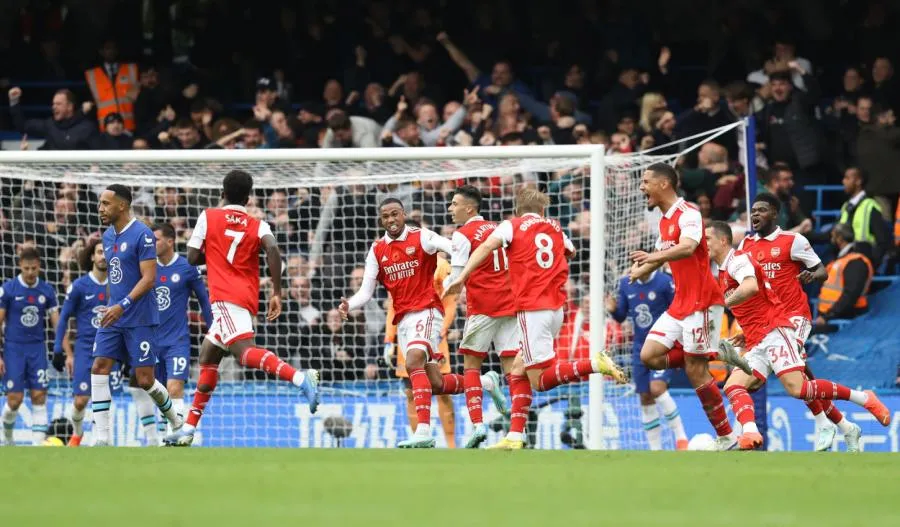 Arsenal maîtrise Chelsea et récupère la tête