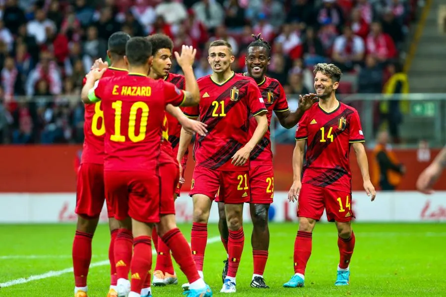 Notez la liste de la Belgique pour la Coupe du monde 2022