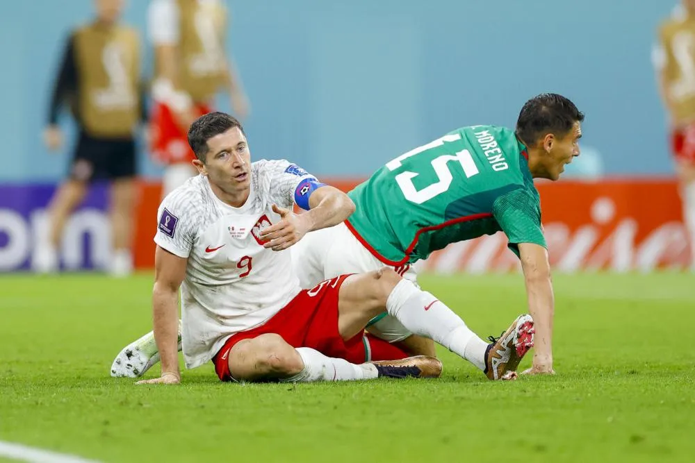 Robert Lewandowski et la Pologne ratent le coche contre le Mexique