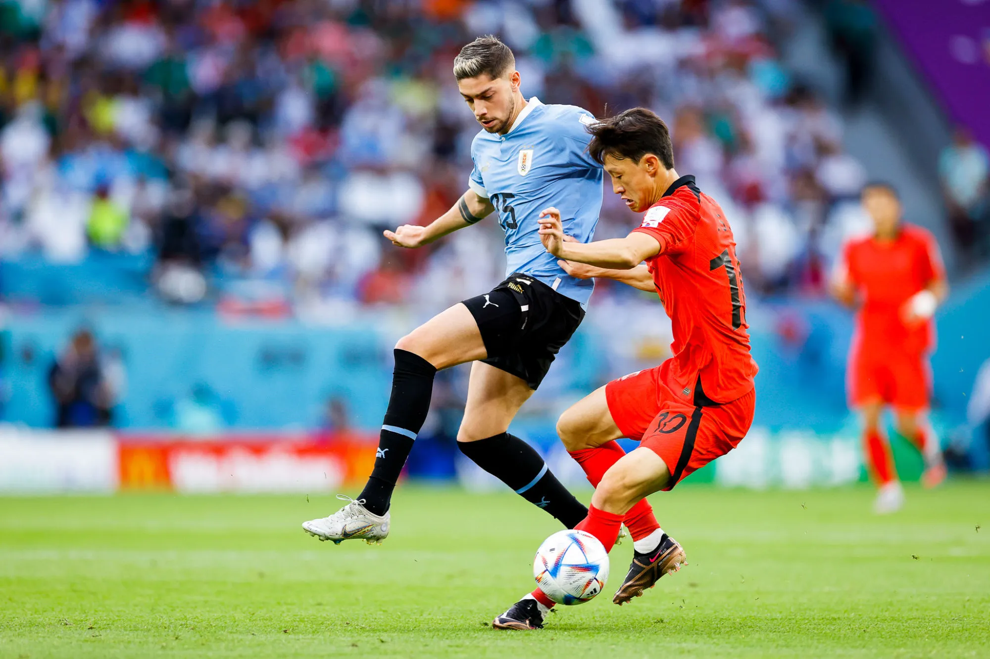 Match très nul entre l&rsquo;Uruguay et la Corée du Sud