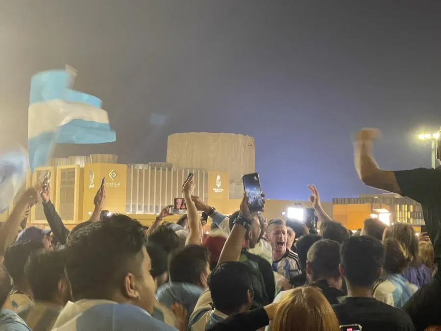 On était avec les fans argentins à Doha pour Argentine-Croatie